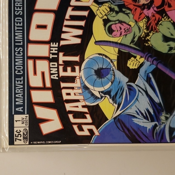 Comic Book A Marvel Comics Limited Series Vision and the Scarlet Witch 198 - Picture 2 of 6